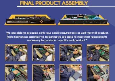 Final Product Assembly